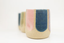 Load image into Gallery viewer, miss sylva sampler *handmade ceramic thumb indent mug*