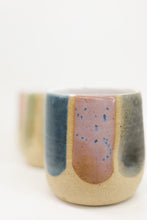 Load image into Gallery viewer, miss sylva sampler *handmade ceramic thumb indent mug*