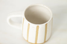 Load image into Gallery viewer, miss harriette *handmade striped ceramic mug*