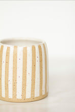 Load image into Gallery viewer, miss harriette *handmade striped ceramic mug*