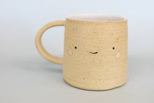 Load image into Gallery viewer, miss sylva raw happy + sad *handmade ceramic mug*