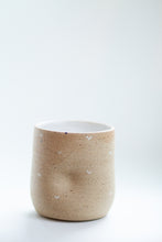 Load image into Gallery viewer, miss joye heart thumb mug : handmade heart thumb mug