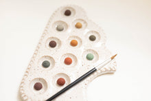 Load image into Gallery viewer, miss painterly nesting cloud palette: handmade ceramic painting palette