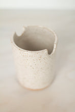 Load image into Gallery viewer, miss painterly brush cup: handmade ceramic water cup