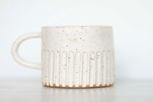 Load image into Gallery viewer, miss charlotte: handmade fluted ceramic mug