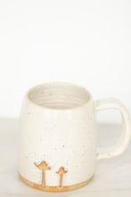 Load image into Gallery viewer, miss bee *handmade ceramic mushroom mug*