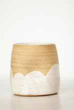 Load image into Gallery viewer, miss sylva low scallop *handmade ceramic thumb indent mug*