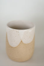 Load image into Gallery viewer, miss sylva scallop *handmade ceramic thumb indent mug*