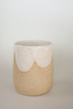 Load image into Gallery viewer, miss sylva scallop *handmade ceramic thumb indent mug*