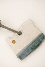 Load image into Gallery viewer, miss ann sunset *handmade ceramic oregon ornament*
