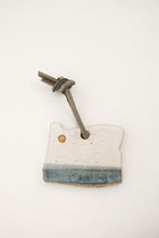 Load image into Gallery viewer, miss ann sunset *handmade ceramic oregon ornament*