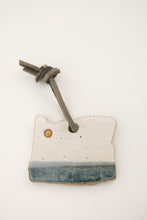 Load image into Gallery viewer, miss ann sunset *handmade ceramic oregon ornament*