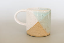 Load image into Gallery viewer, miss gracie criss cross robin egg blue *handmade ceramic mug*
