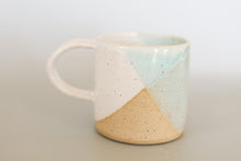 Load image into Gallery viewer, miss gracie criss cross robin egg blue *handmade ceramic mug*
