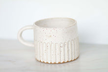 Load image into Gallery viewer, miss charlotte large : handmade fluted ceramic mug
