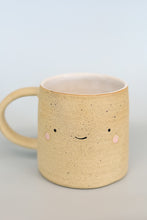 Load image into Gallery viewer, miss sylva raw happy + sad *handmade ceramic mug*
