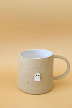 Load image into Gallery viewer, miss natural boo  *handmade ceramic ghost  mug*
