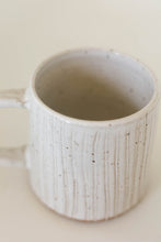 Load image into Gallery viewer, miss anne *handmade carved ceramic mug*
