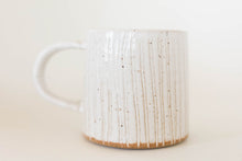 Load image into Gallery viewer, miss anne *handmade carved ceramic mug*
