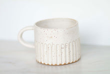 Load image into Gallery viewer, miss charlotte: handmade fluted ceramic mug
