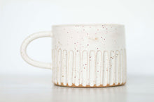 Load image into Gallery viewer, miss charlotte: handmade fluted ceramic mug
