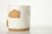 Load image into Gallery viewer, miss isabella *handmade ceramic cloud thumb mug*
