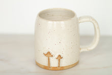 Load image into Gallery viewer, miss bee *handmade ceramic mushroom mug*
