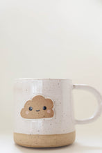 Load image into Gallery viewer, smiley miss isabella mug *handmade ceramic cloud mug*
