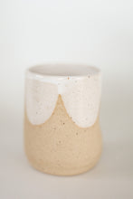 Load image into Gallery viewer, miss sylva scallop *handmade ceramic thumb indent mug*
